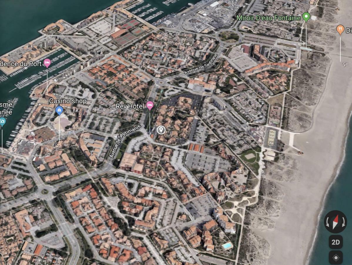 Port Leucate T2 Bis Wifi Les Sables 3 Apartment ภายนอก รูปภาพ